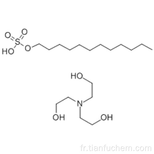 SULFATE DE LAURYLE DE TRIÉTHANOLAMINE CAS 139-96-8